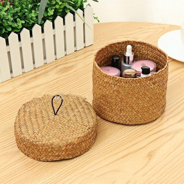 Panier de rangement tissée