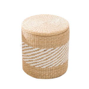 Tabouret de rangement rond